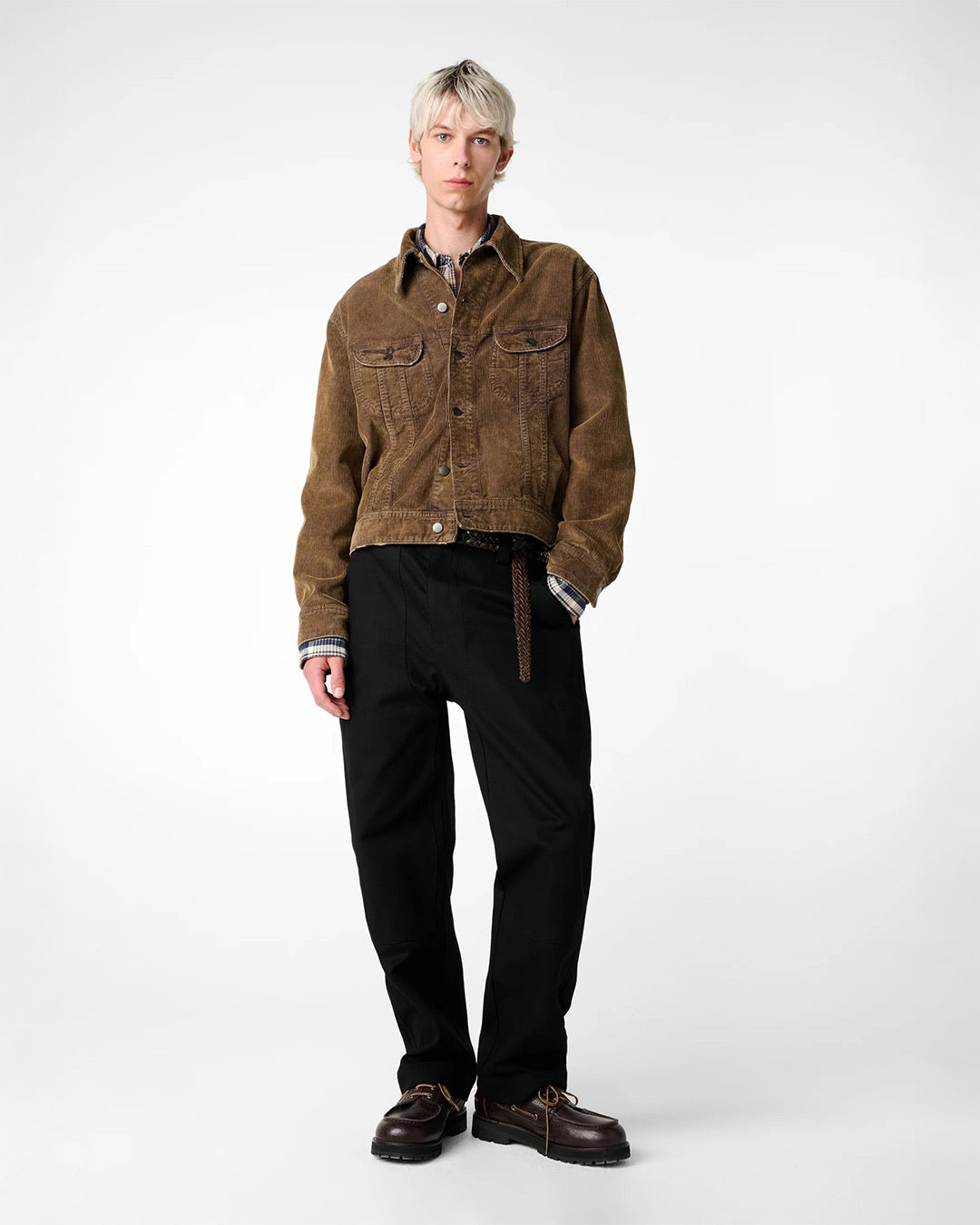 Black Denver Cotton Canvas Workwear Pants