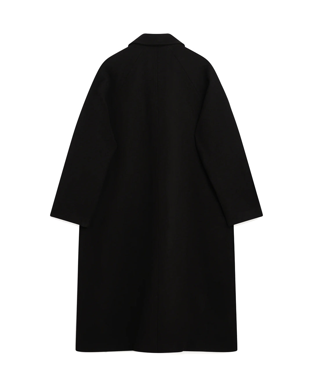 Black Melton Wool Takeshi Coat