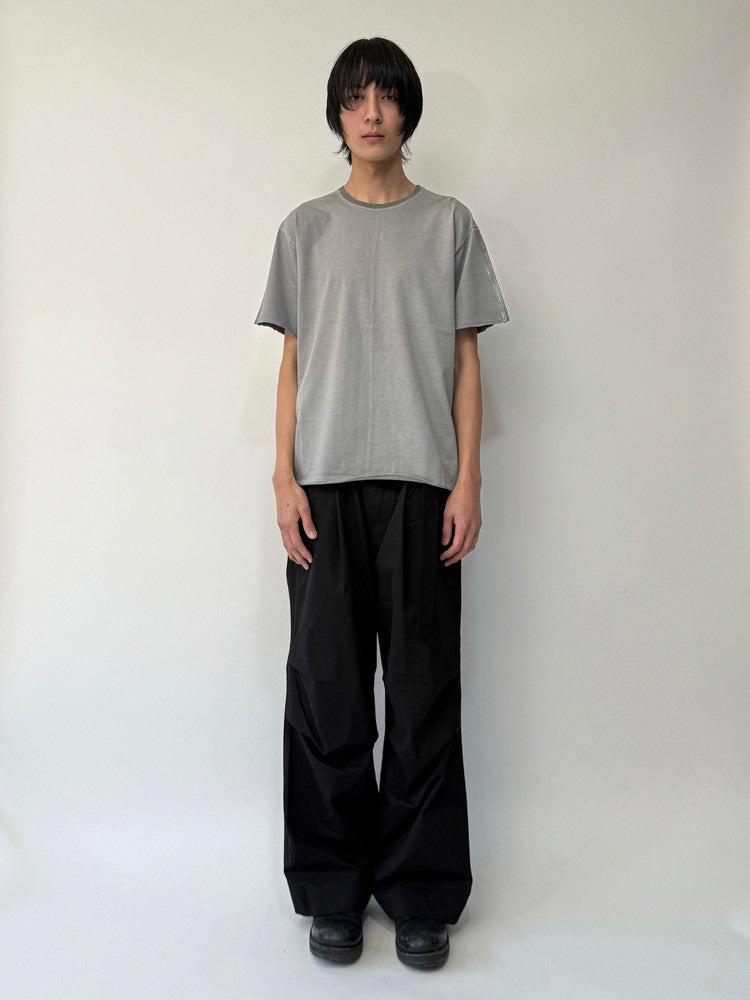 Earth Gray Taped Dyed T-Shirt