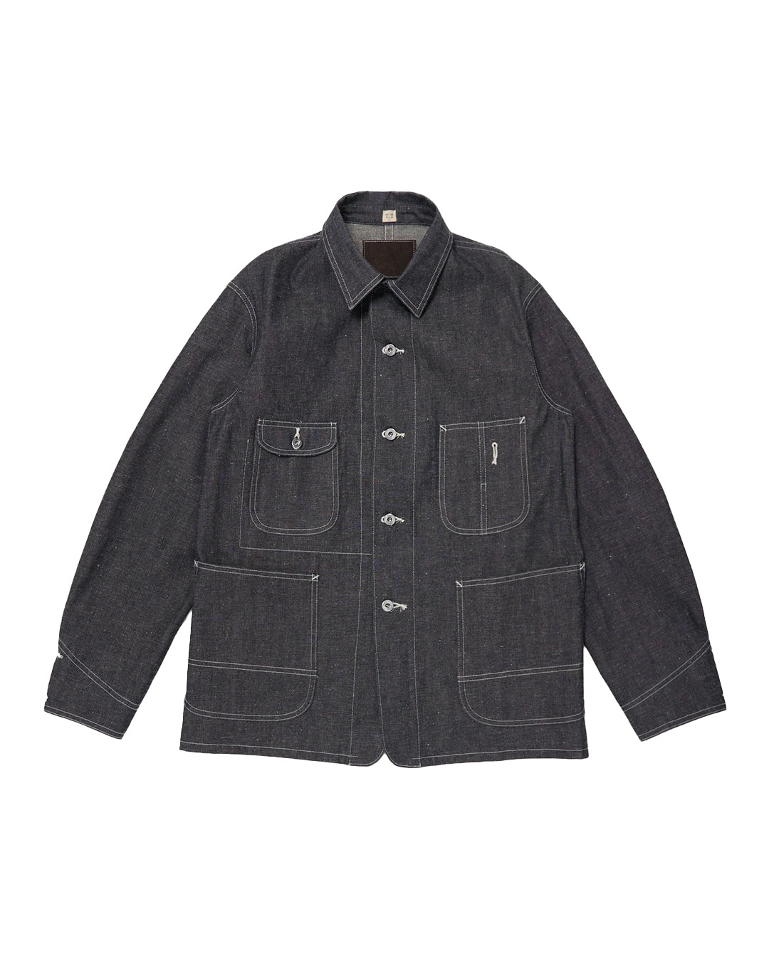 Raw Indigo Lot.716 Damaged Coverall Jacket