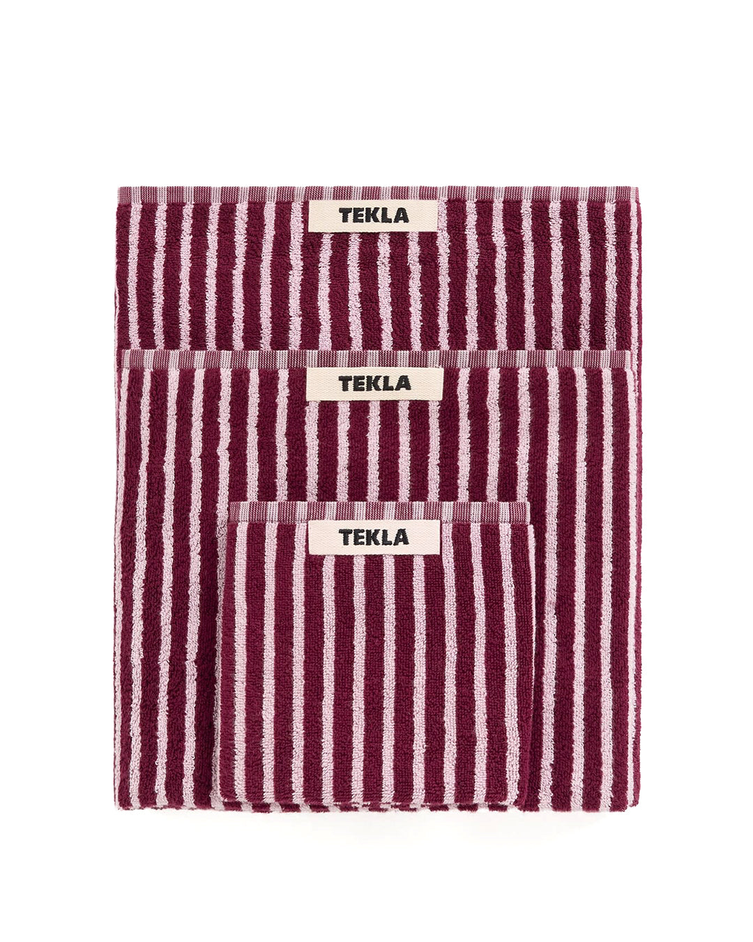 Red & Rose Terry Towel