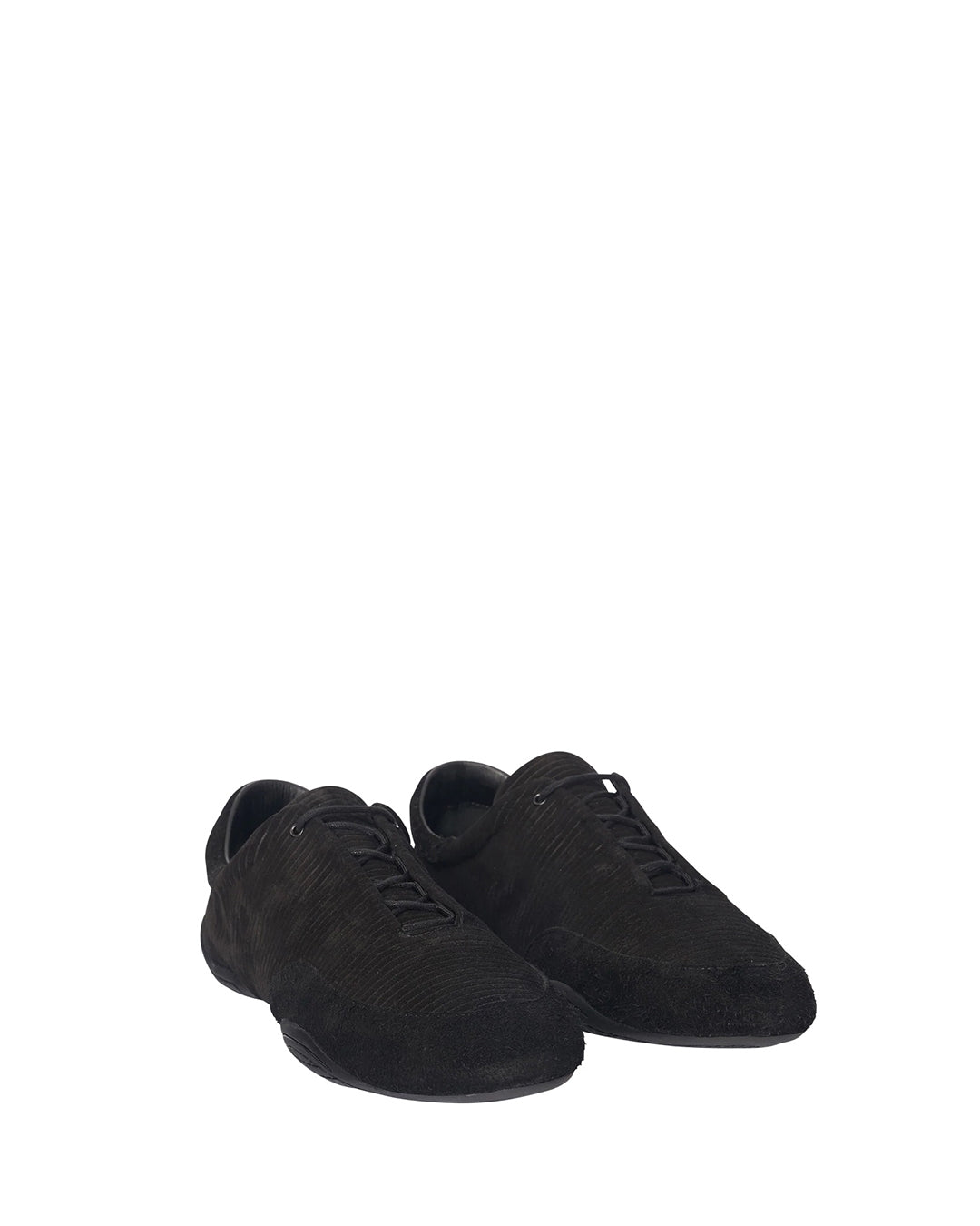 Black Leather Noxis Sneaker