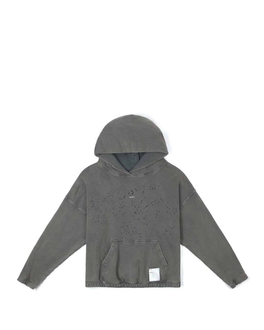 Faded Black MothTech Hoodie