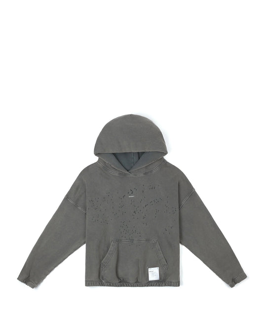 Faded Black MothTech Hoodie