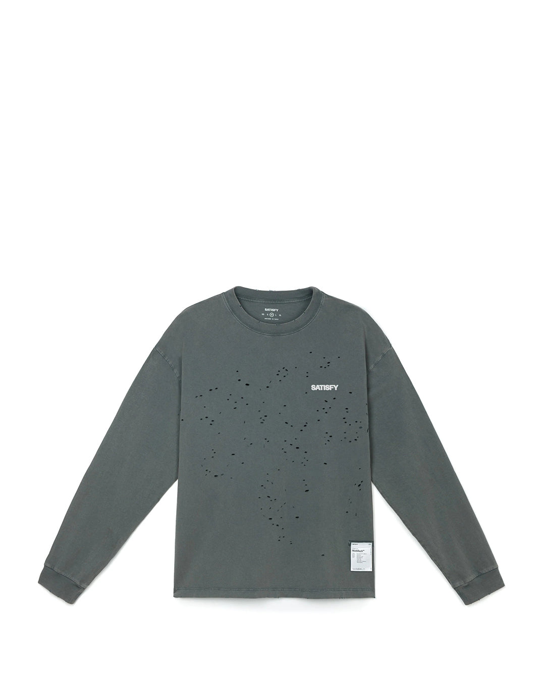 Faded Black MothTech Long Tee