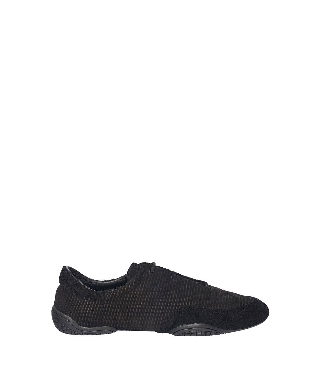 Black Leather Noxis Sneaker
