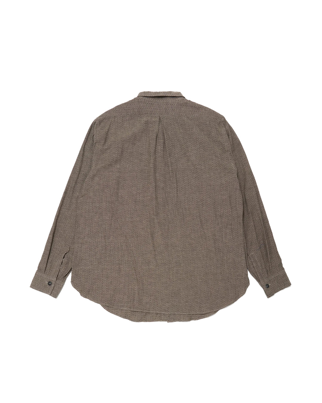 Charcoal Cotton Lot.106 Narrow Collar Shirt