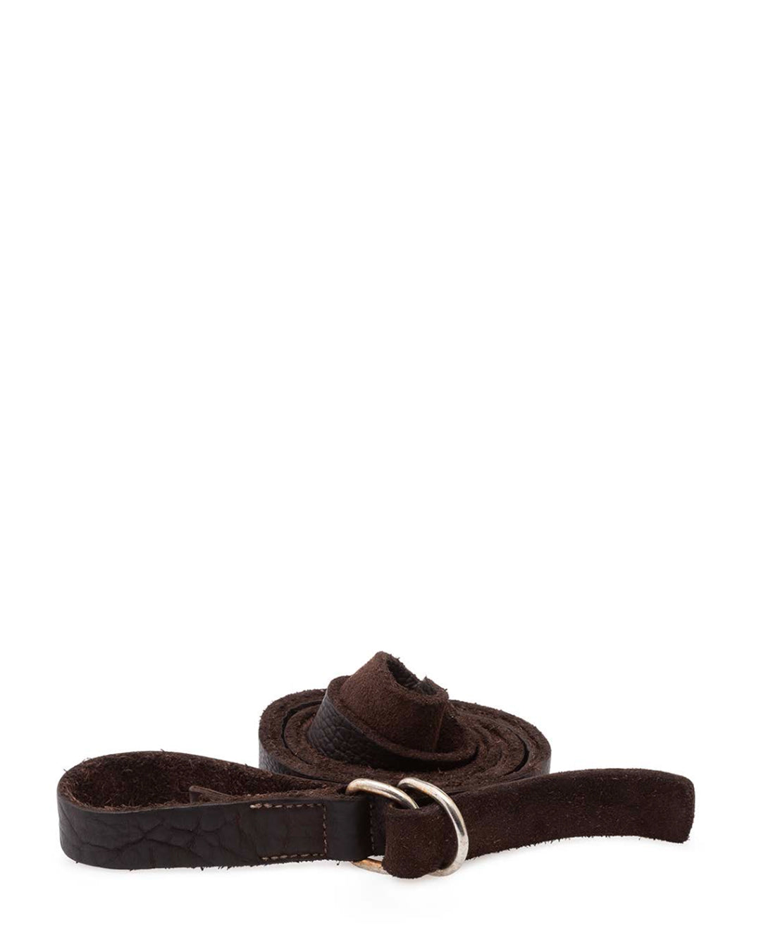 Dark Brown Bison Leather BLT17 Belt
