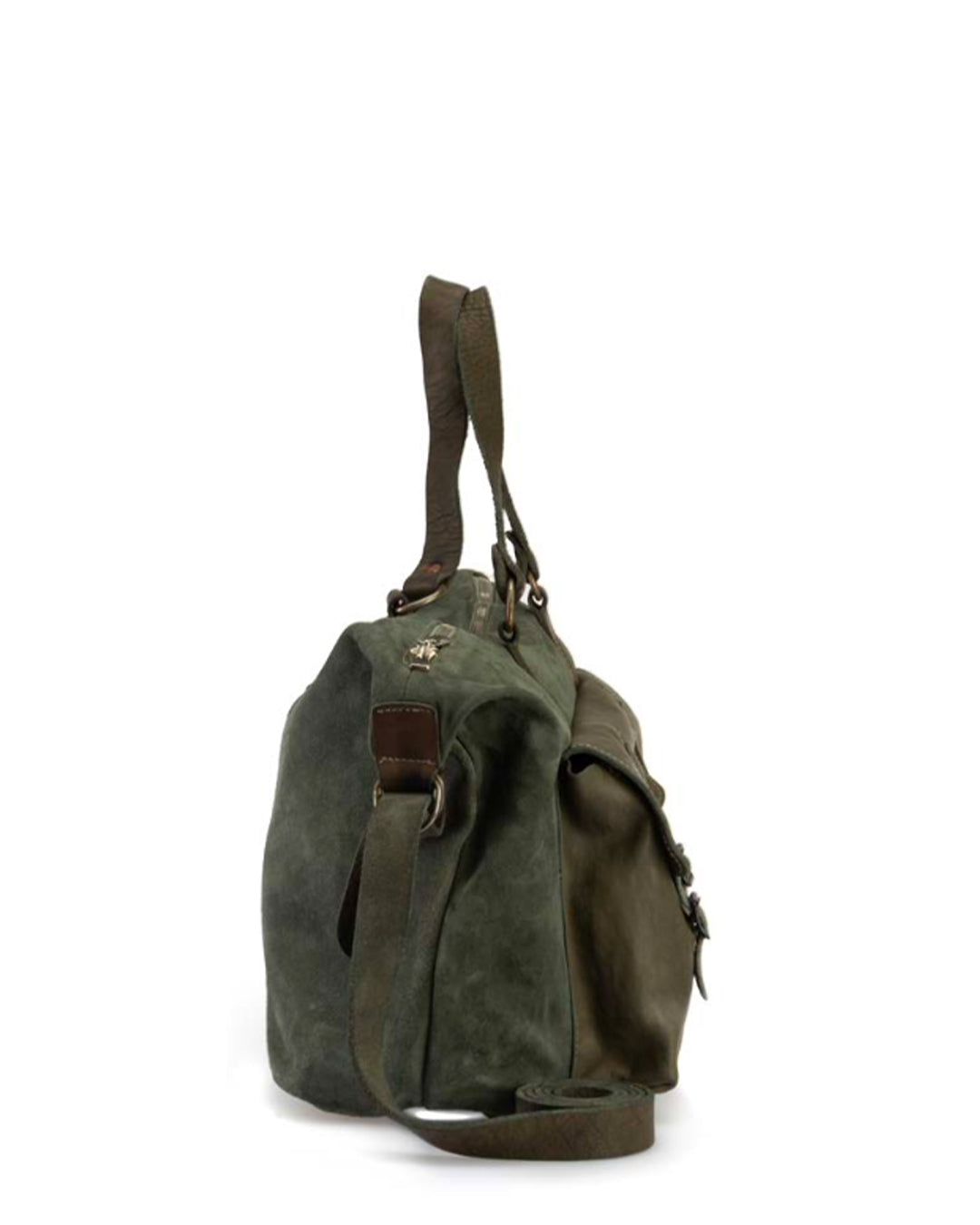 Green Horse Reverse Leather T16 Travel Bag