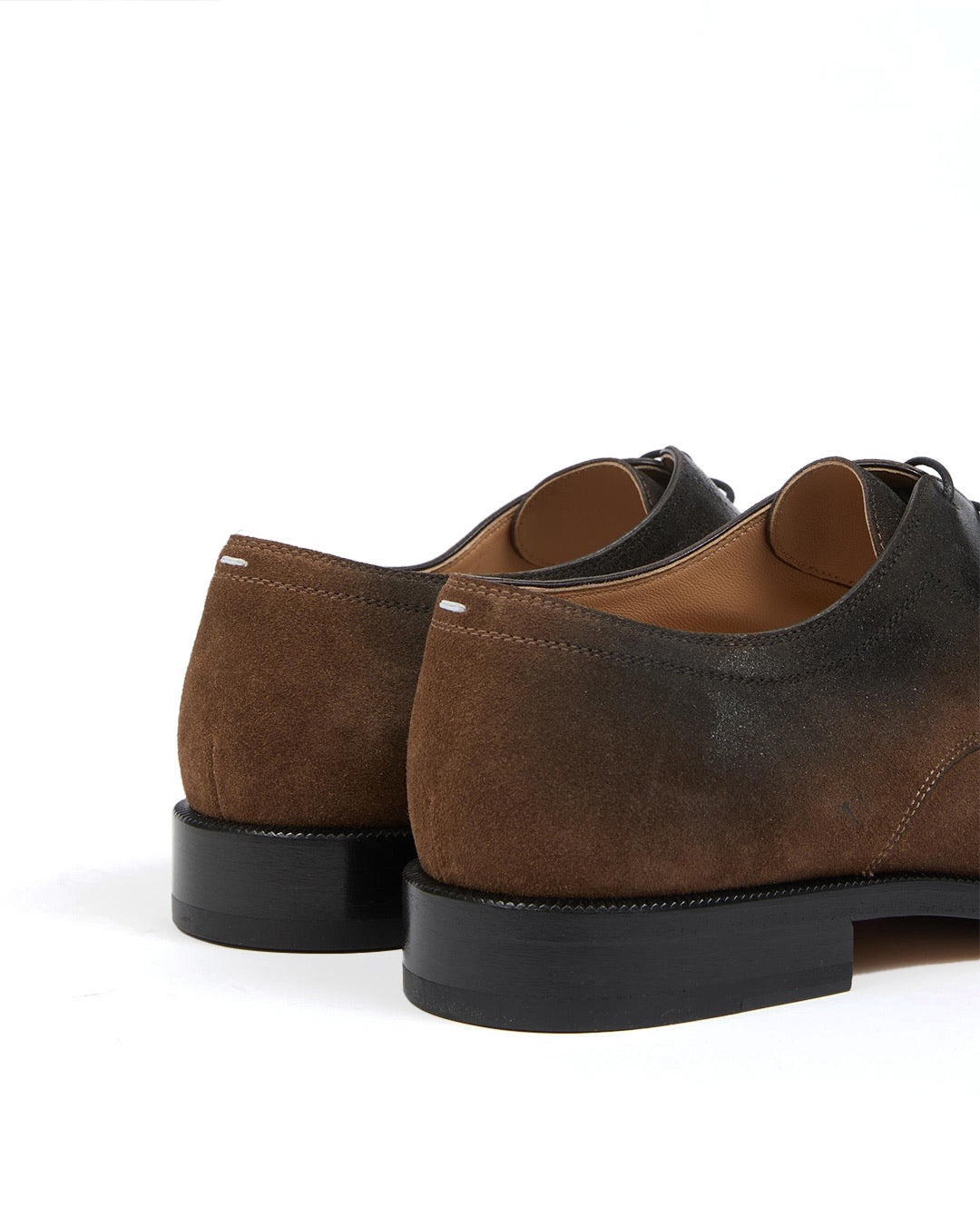 Brown and Black Tabi Lace-Up