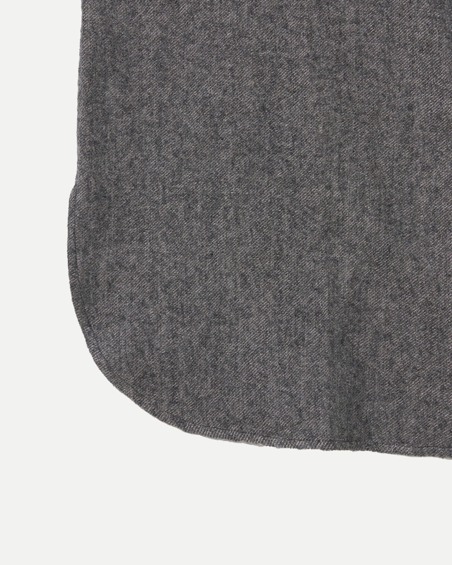 Charcoal Lot.116 Long Point Collar Sports Shirts