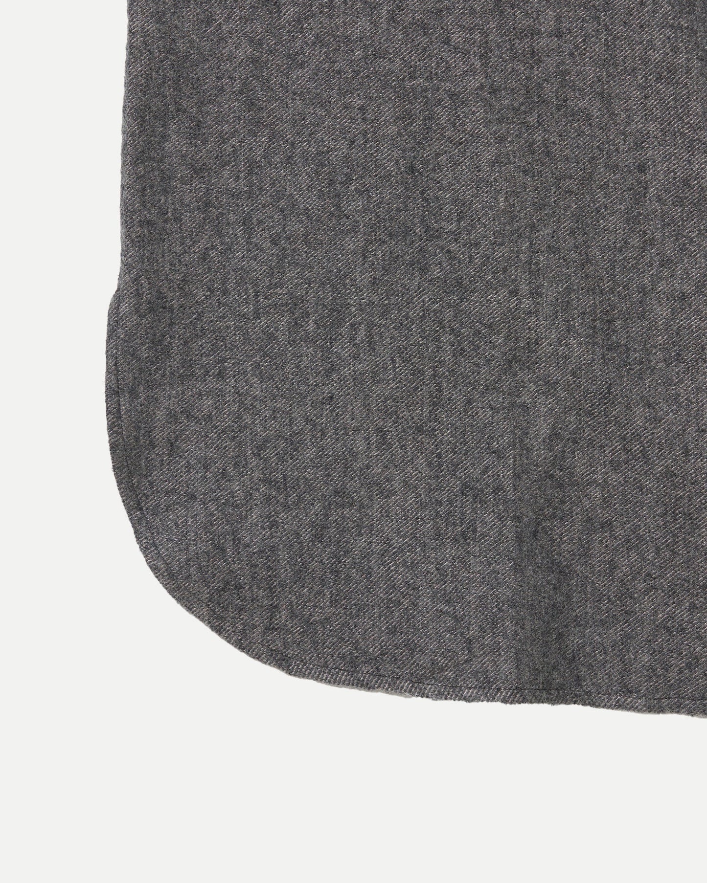 Charcoal Lot.116 Long Point Collar Sports Shirts