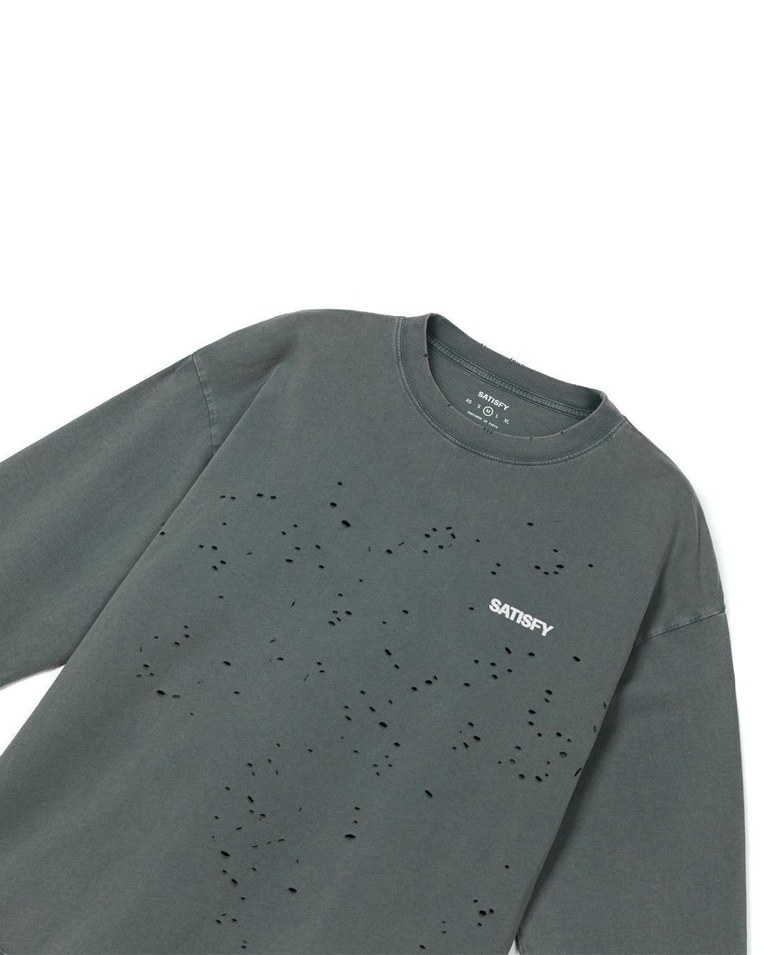 Faded Black MothTech Long Tee