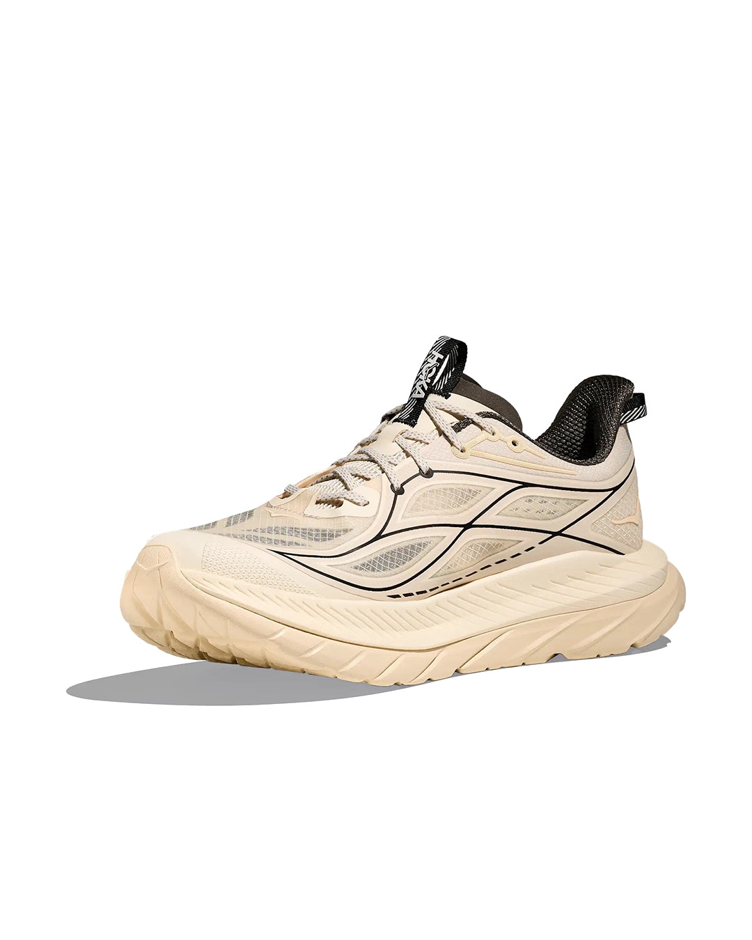 Eggshell / Asphalt Grey Mach Remastered Sneaker