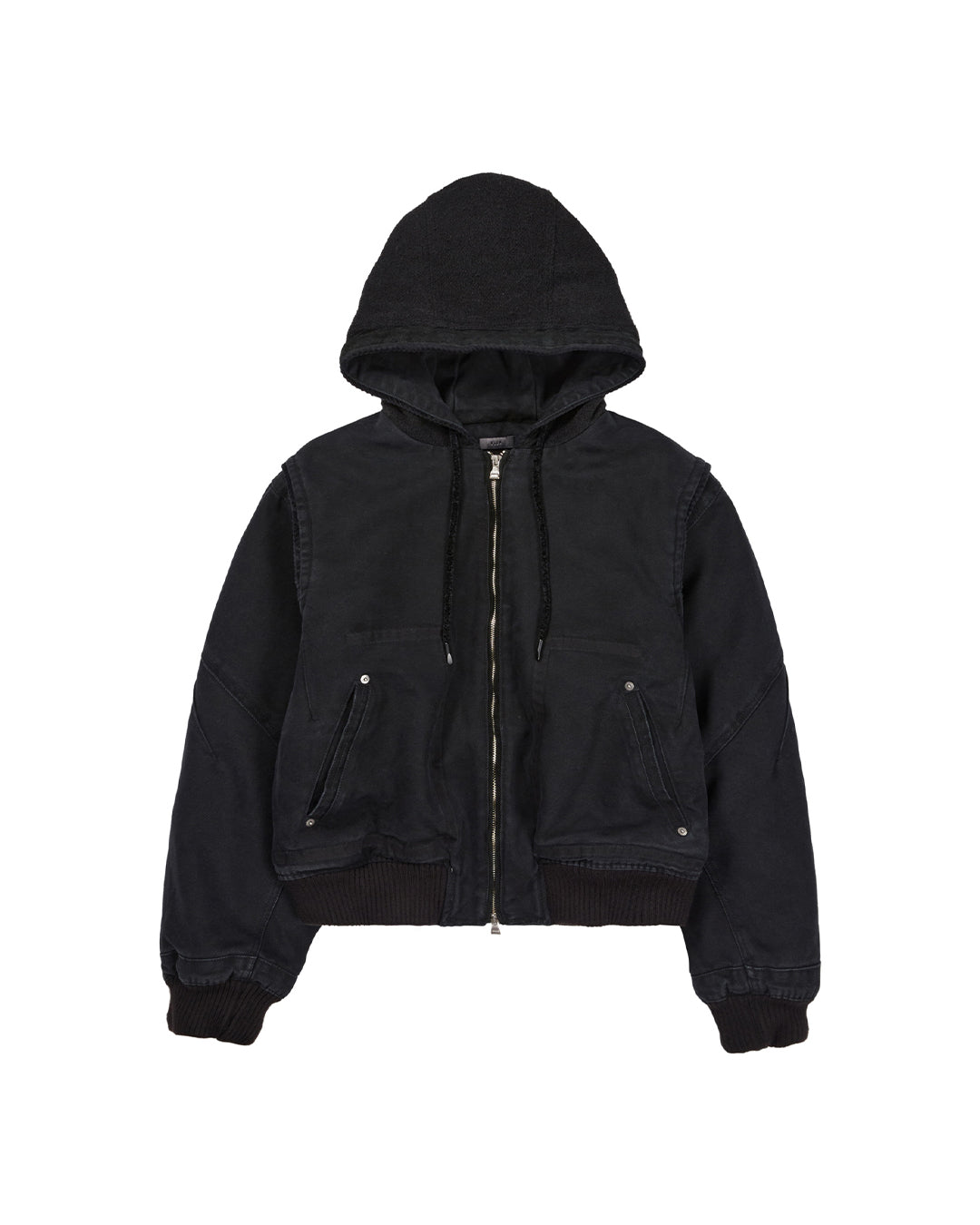 Washed Black Cotton EP.10 02 Jacket