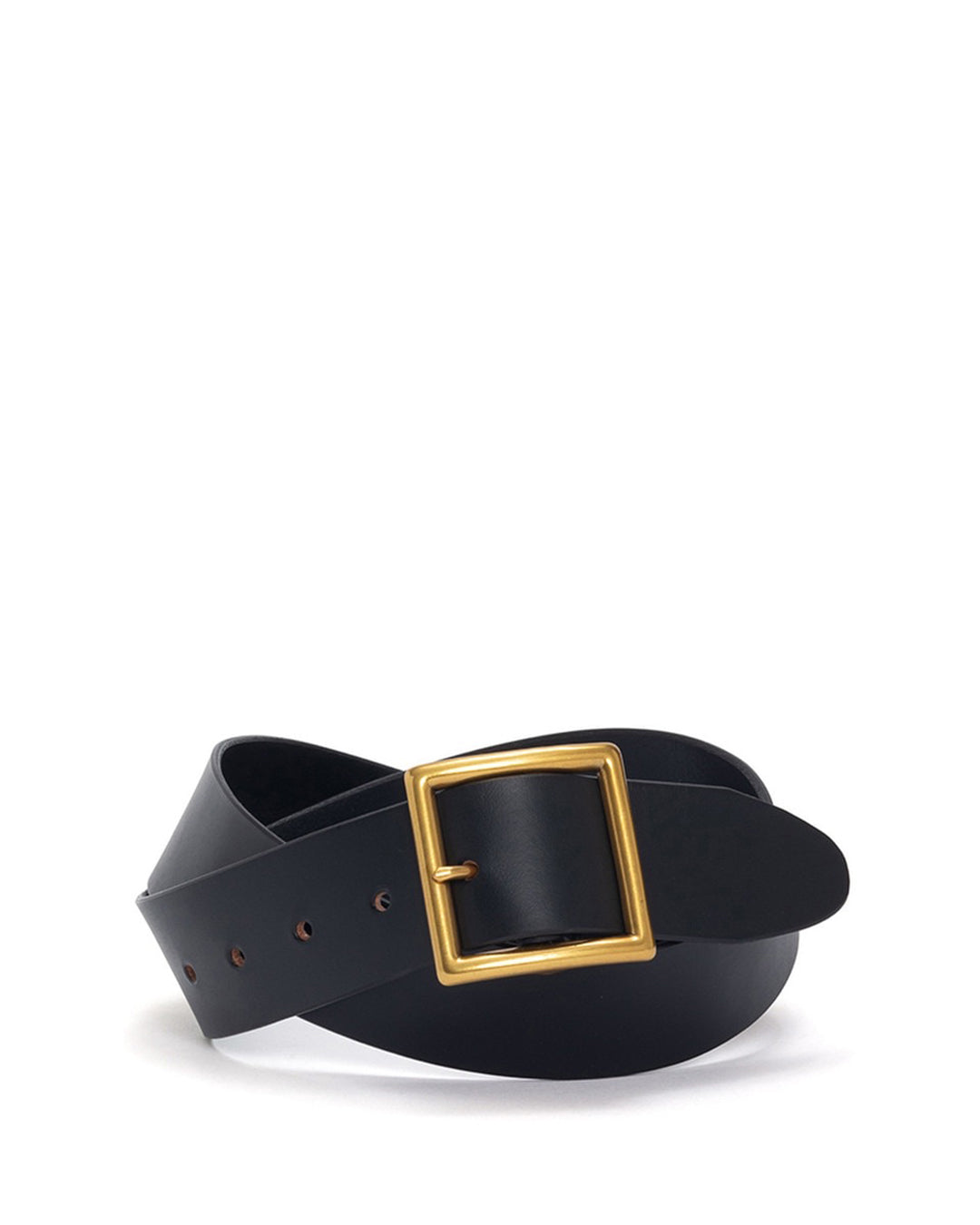 Black Horsehide Plain 40MM Belt