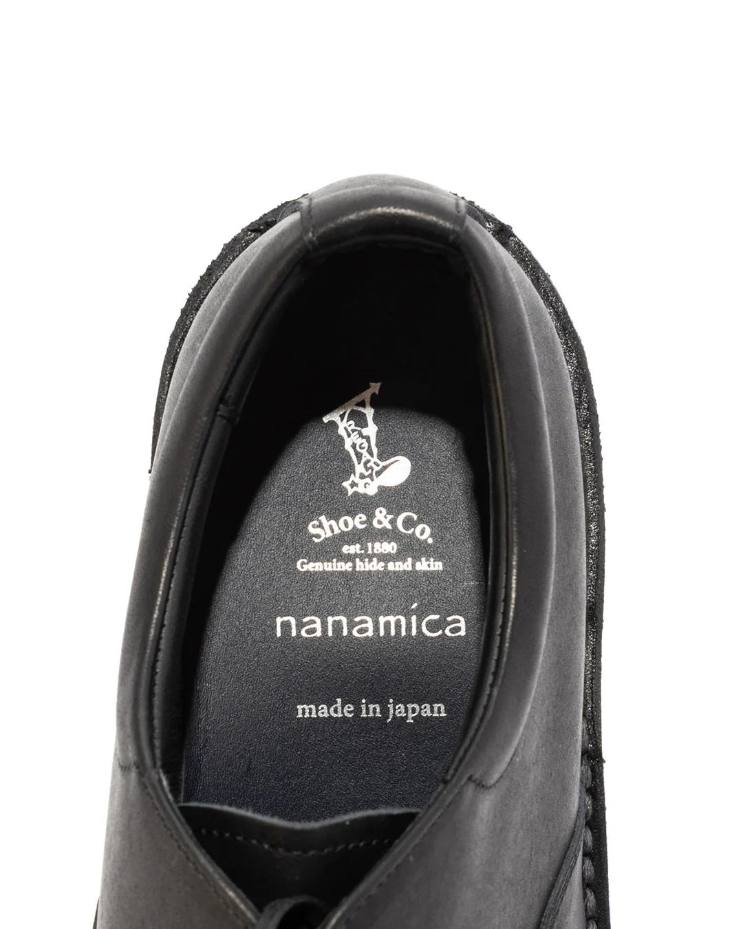 Black GORE-TEX Plain Toe Shoes