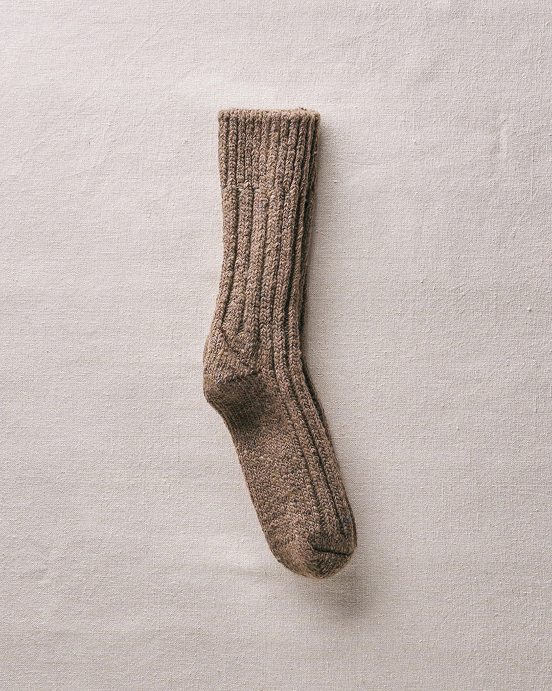 Umber Recycled Wool Organic Cotton Low Gauge Socks