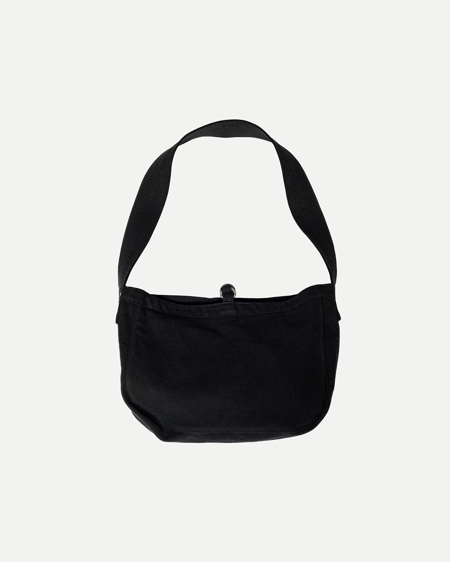 Black Cotton Lot.018 Small Newsboy Bag