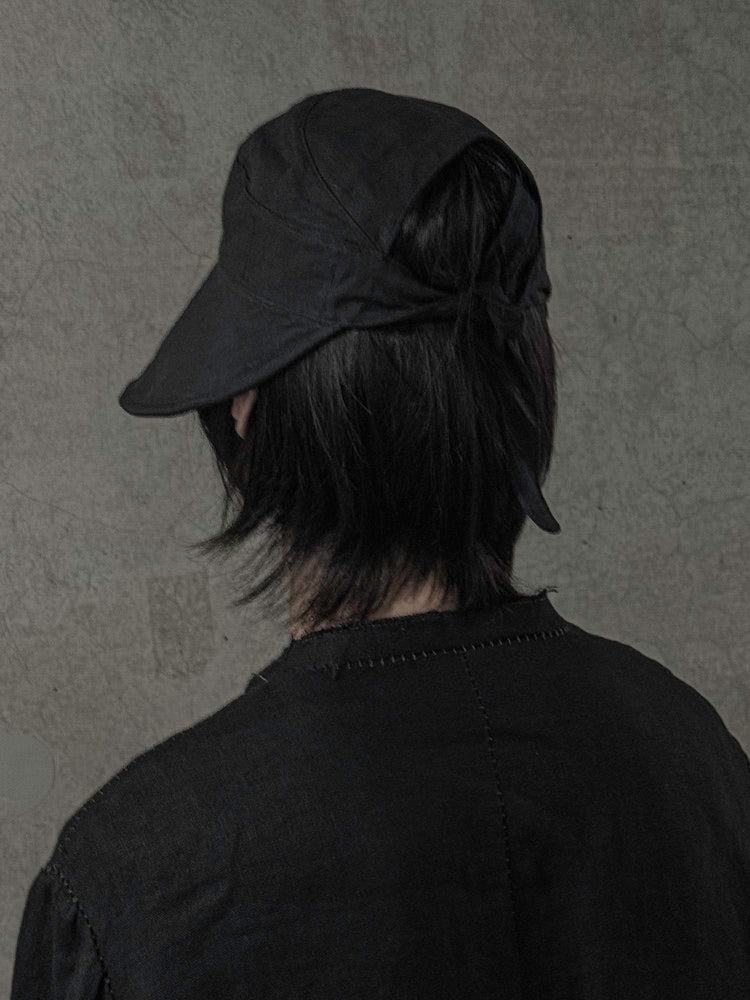 Black Hemp Cap
