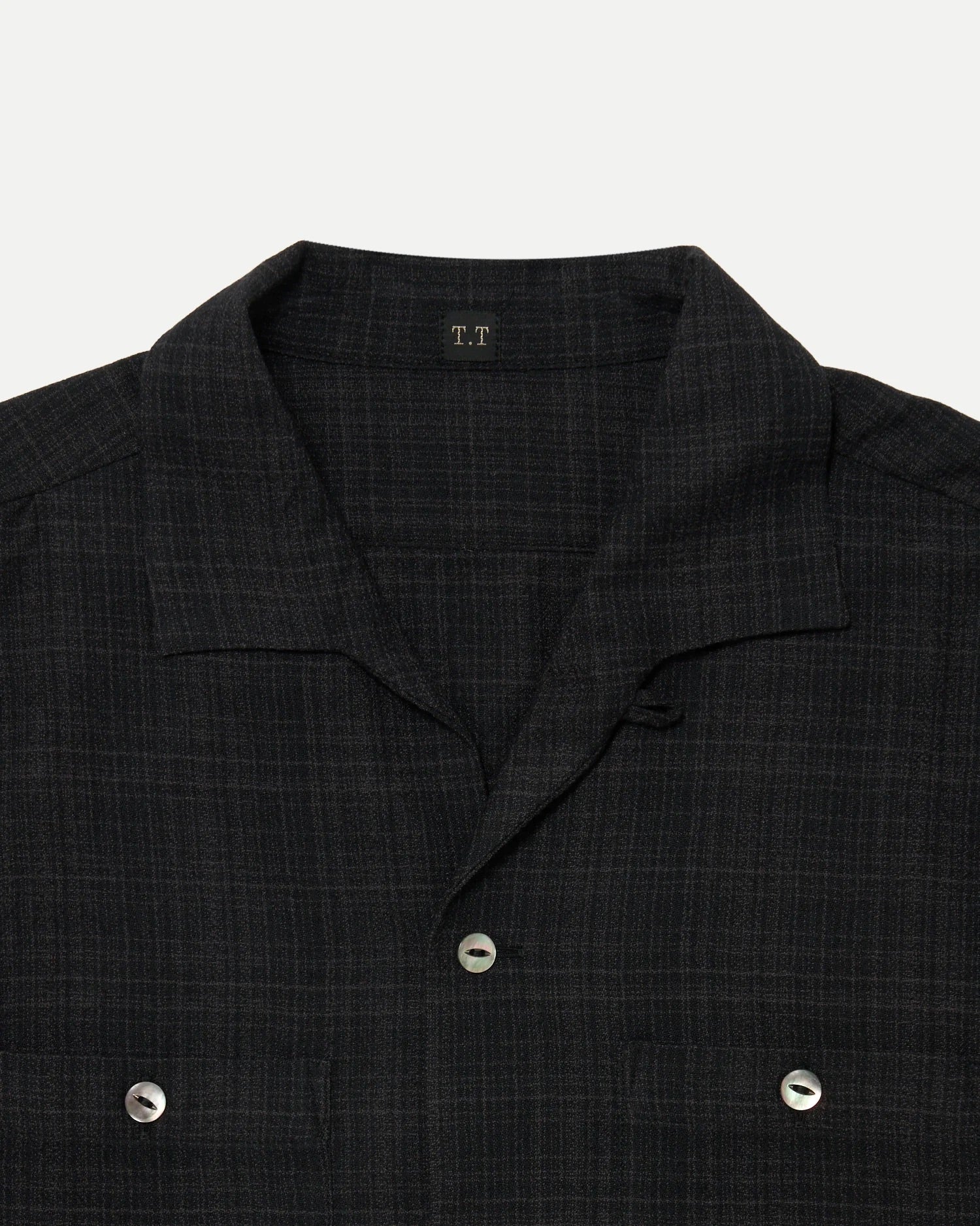 Black Wool Lot.102 Sir Guy Shirt