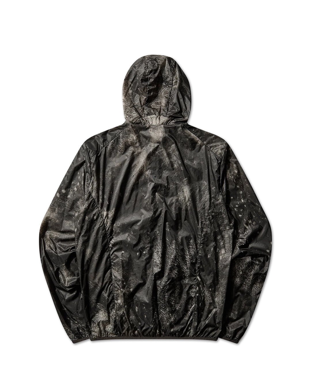Fuzzy Dark Brown Hue Packable Wind Jacket