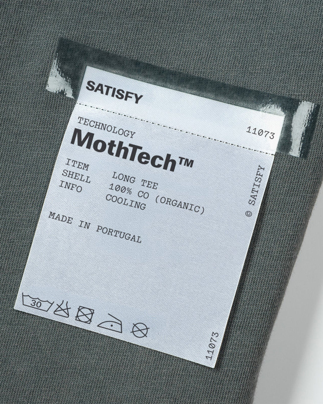 Faded Black MothTech Long Tee