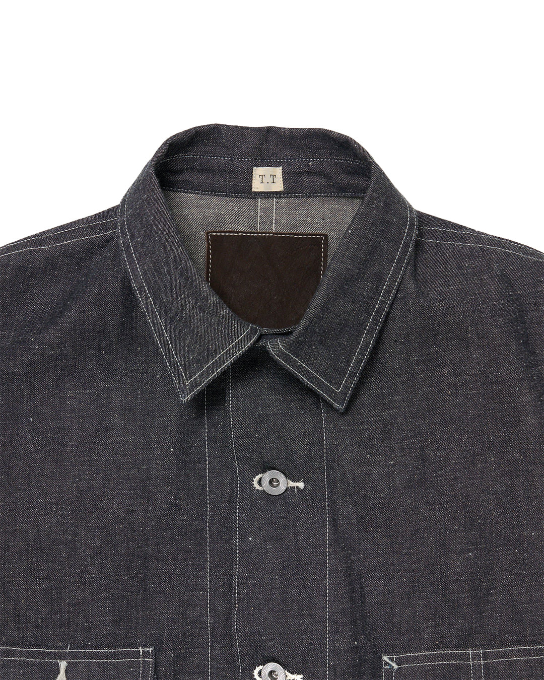 Raw Indigo Lot.716 Damaged Coverall Jacket