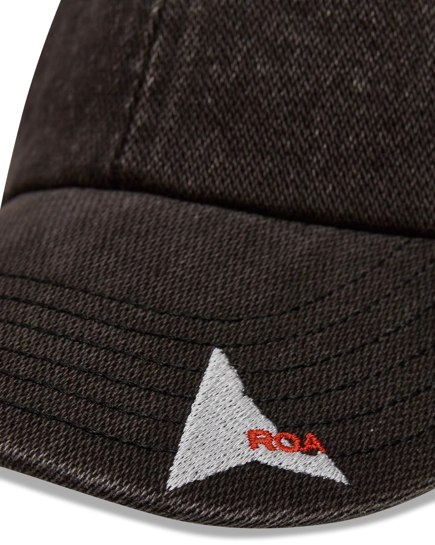 Dark Brown Aero 6 Panel Cap