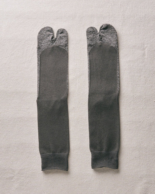 Natural Black Organic Cotton "Washi" Tabi Socks