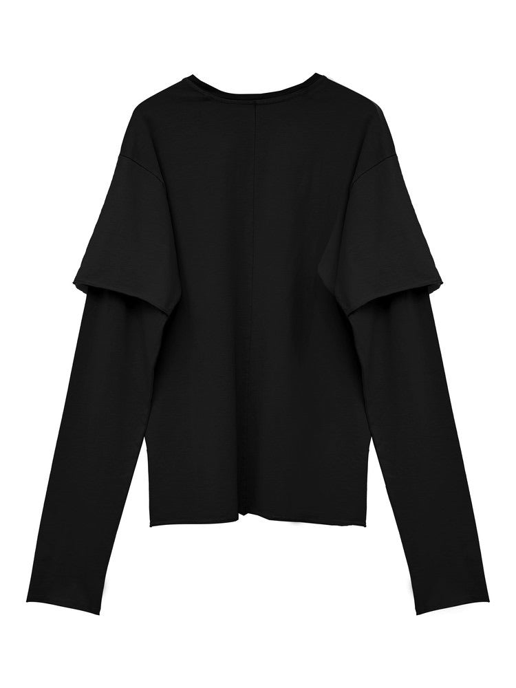 Black Dyed Long Sleeve