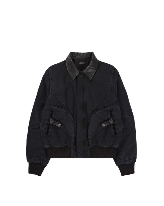 Washed Black Cotton EP.10 01 Jacket