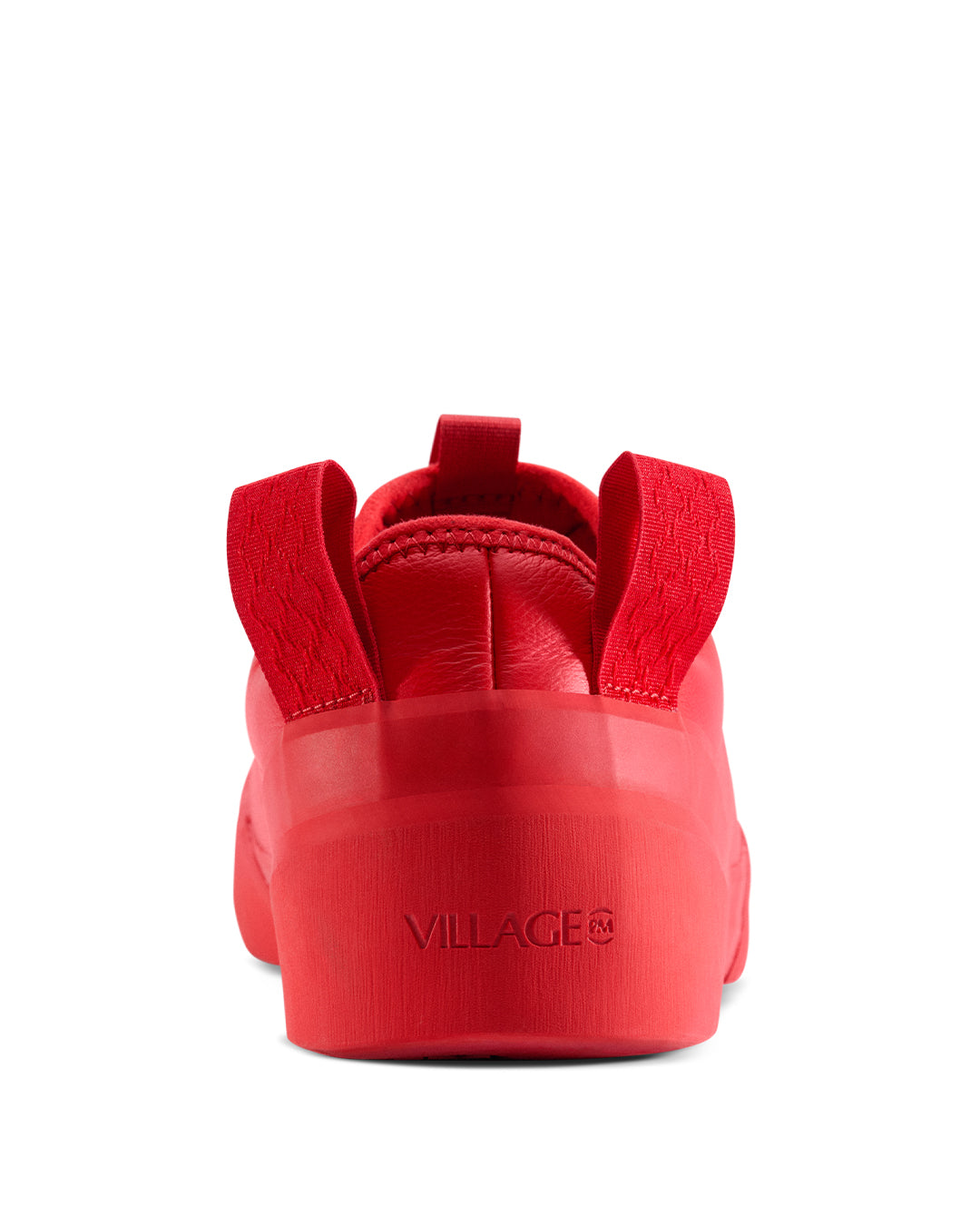 Red LTR Full Grain Leather 1PM Sneakers