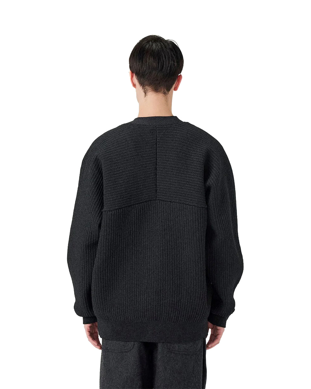 Black 5G Knit Cardigan