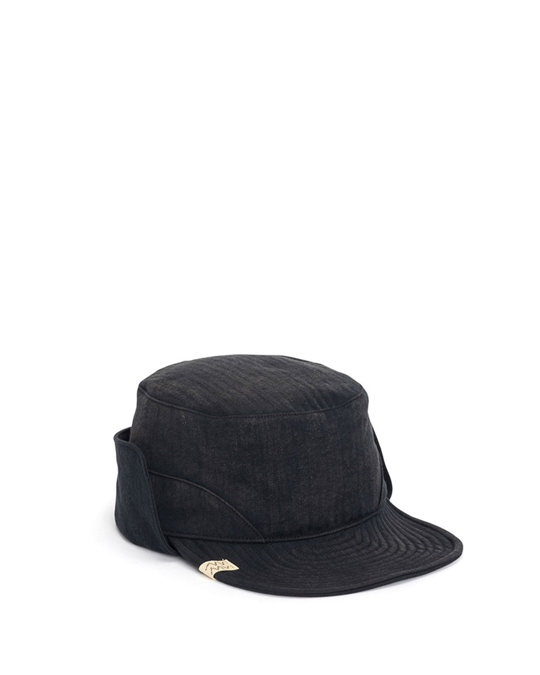 Black Cotton Afie Field Cap