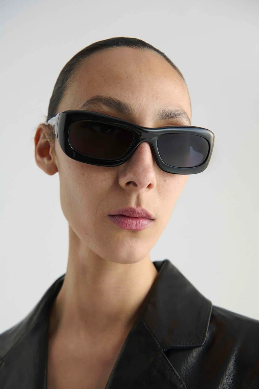 GHAIB Black Acetate with Black Lens