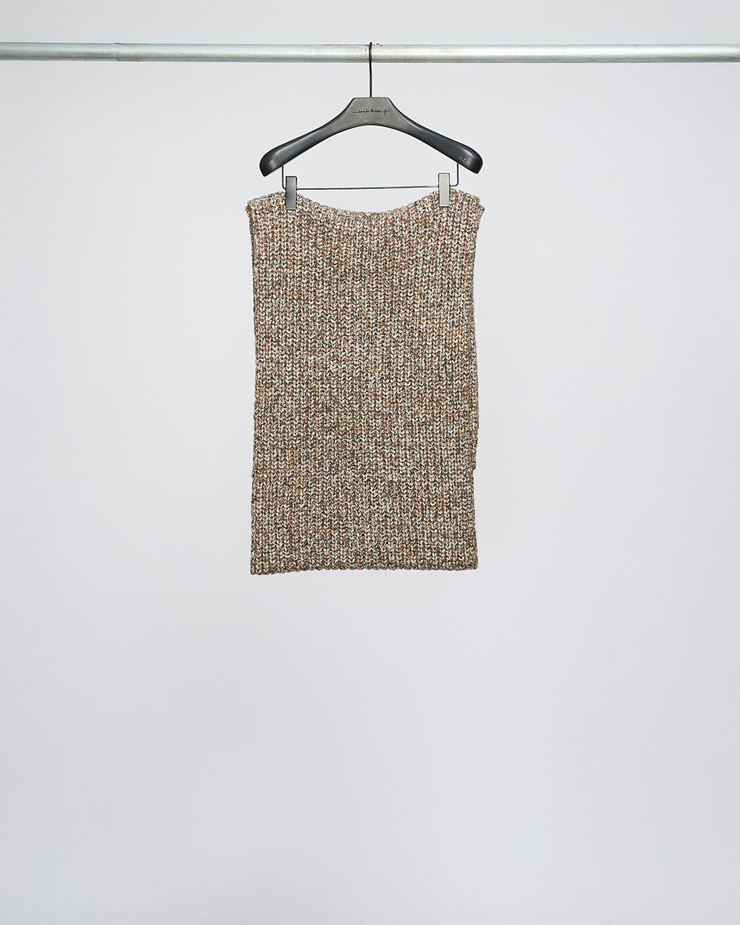 Melange Taupe Cable Scarf