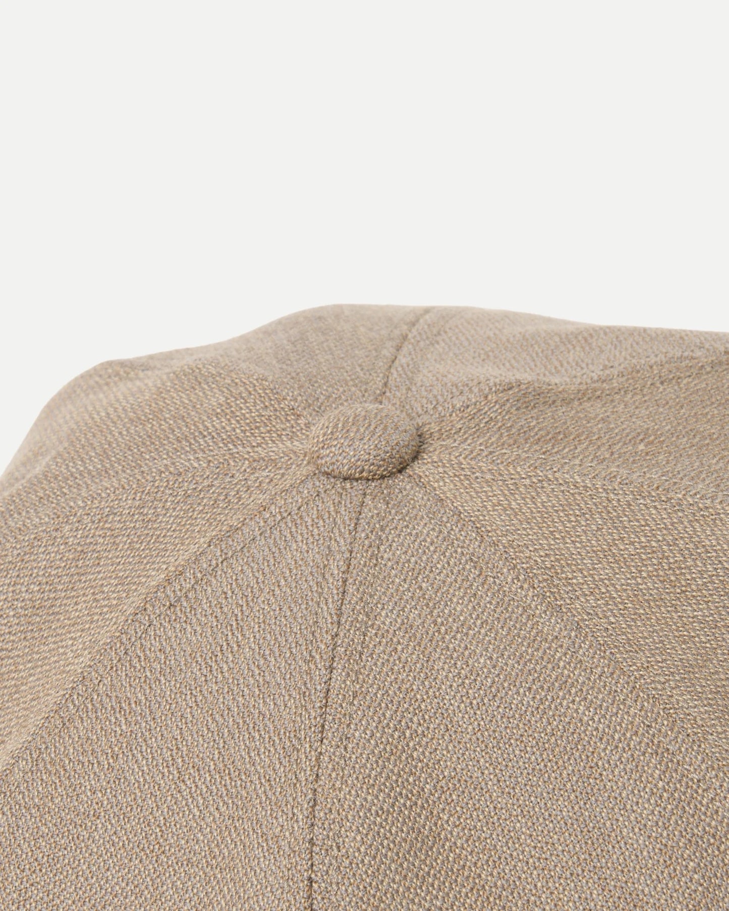 Melange Beige Wool Lot.006 Newsboy Cap