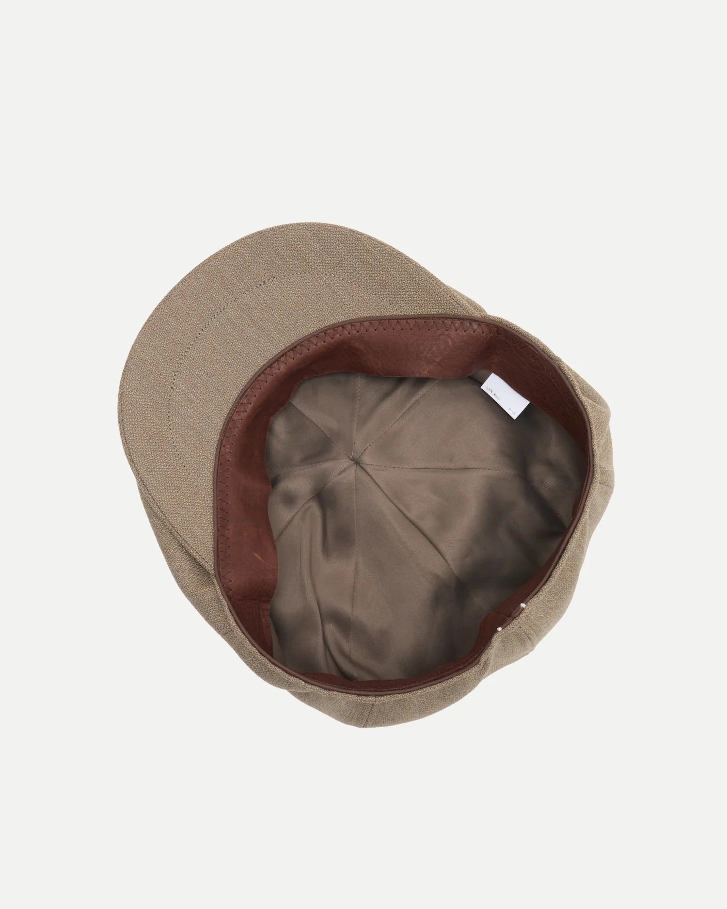 Melange Beige Wool Lot.006 Newsboy Cap