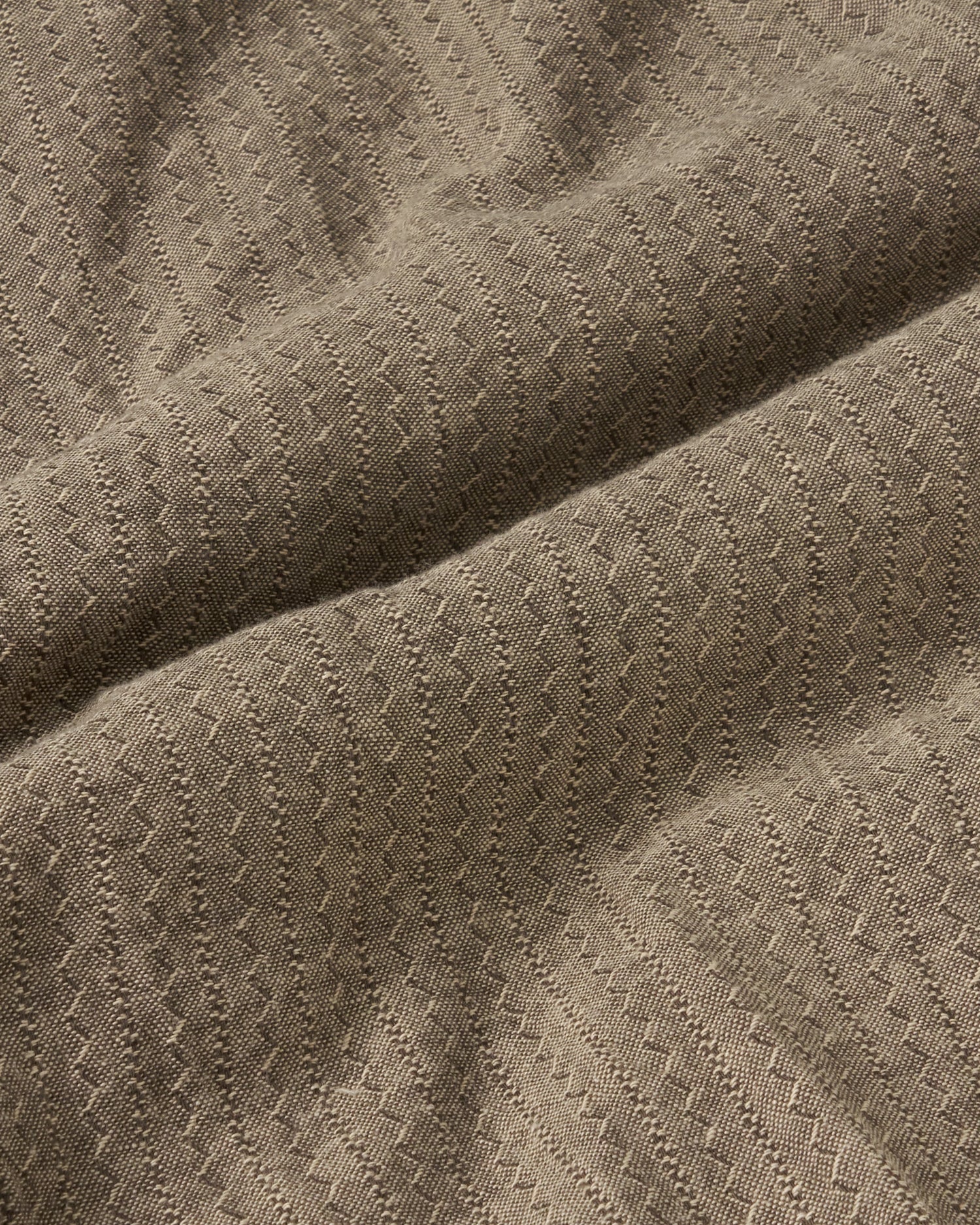 Charcoal Cotton Lot.106 Narrow Collar Shirt