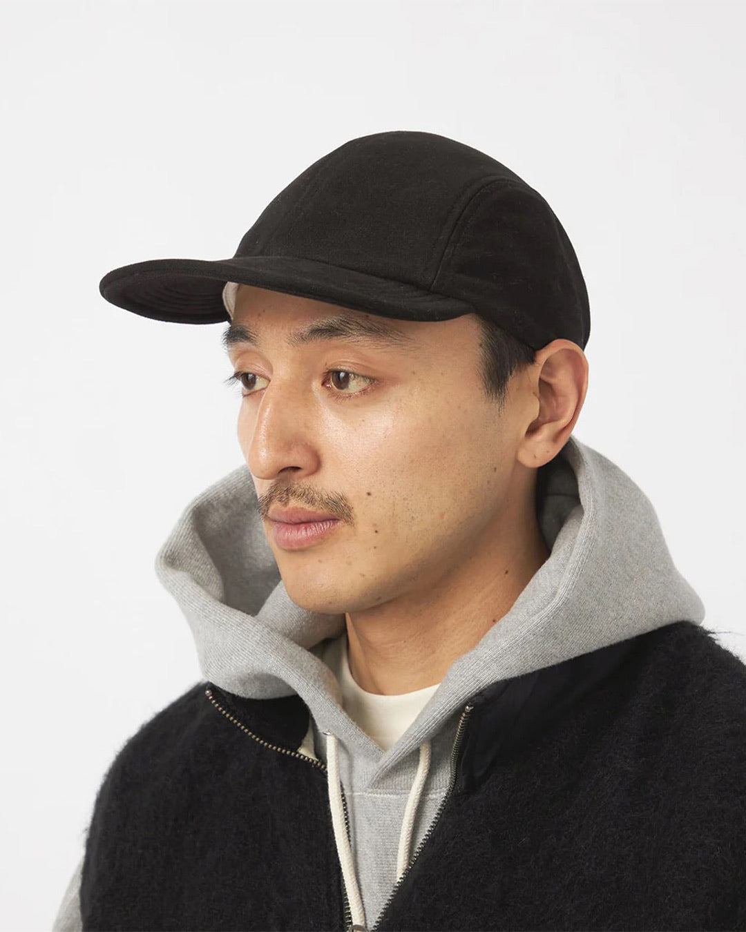 Black Velveteen Cap