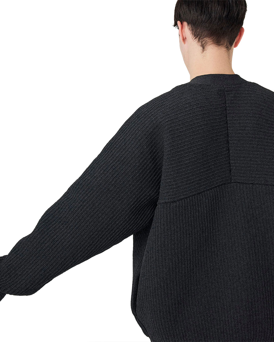 Black 5G Knit Cardigan