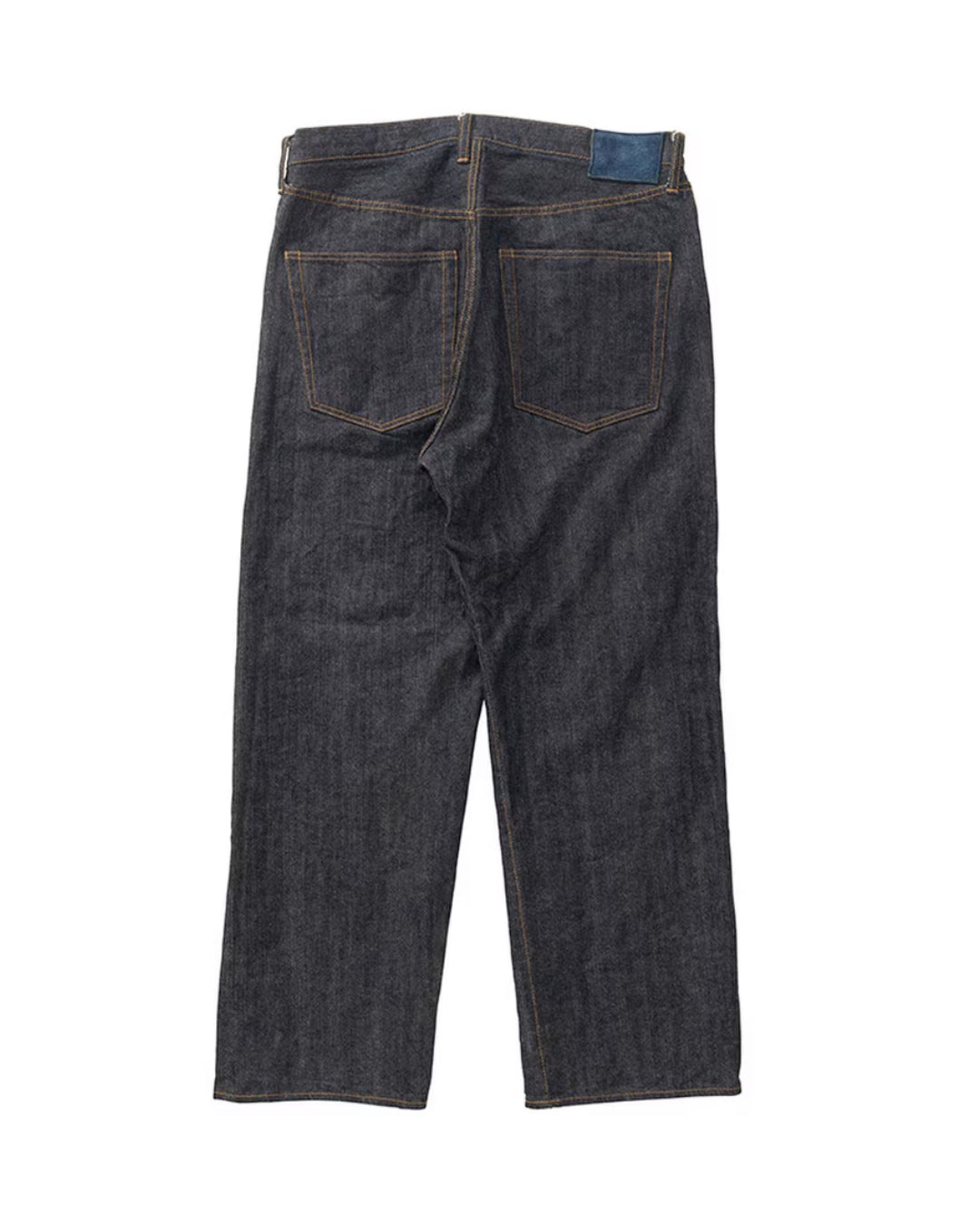 Indigo Social Sculpture 01 Wide Mud OD Denim Pants