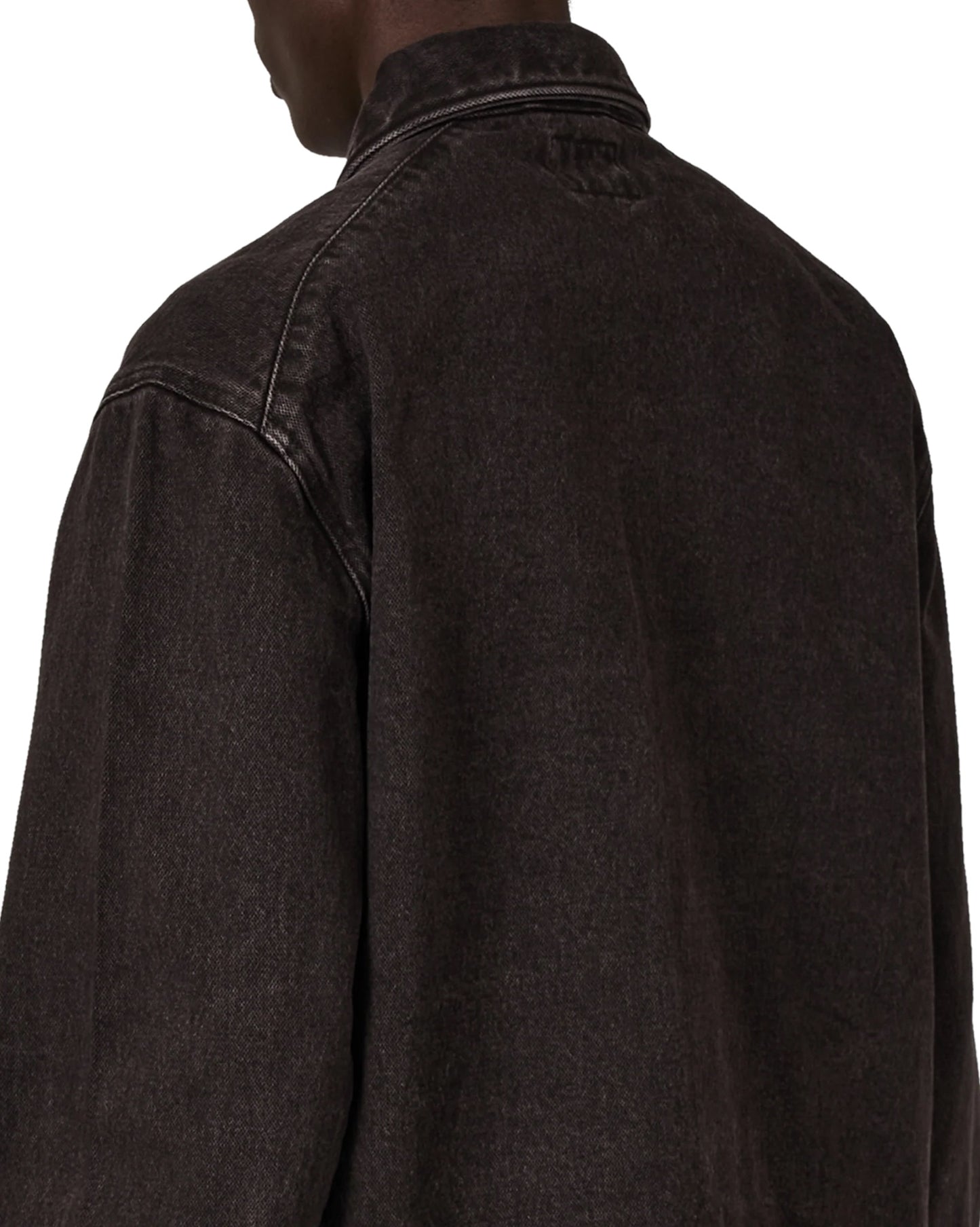 Dark Brown Lona Denim Shirt