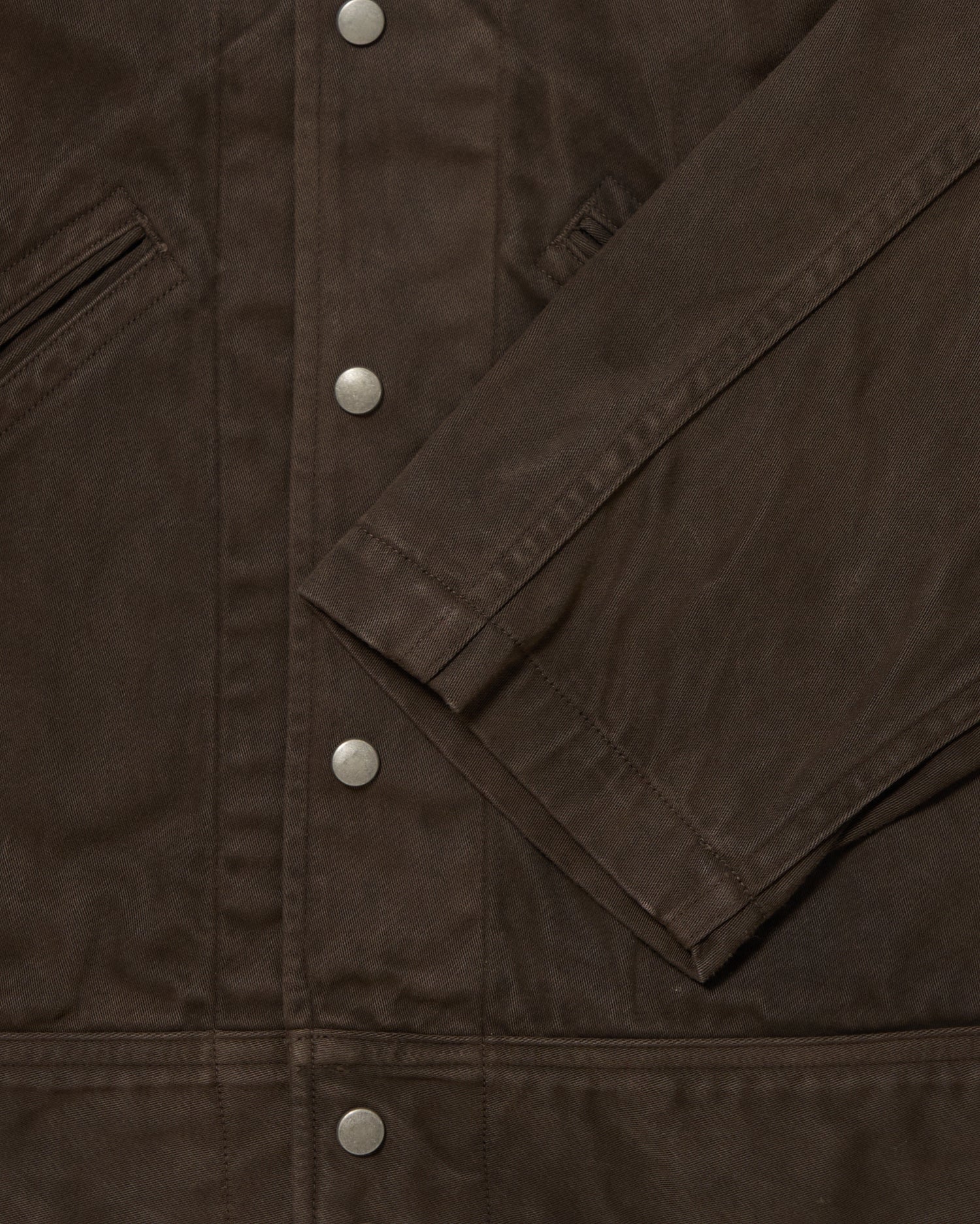 Mud Dyed Brown Lot.324 USMD Convalescent Jacket