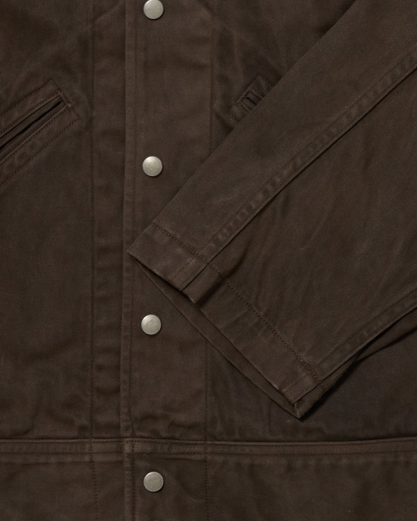 Mud Dyed Brown Lot.324 USMD Convalescent Jacket