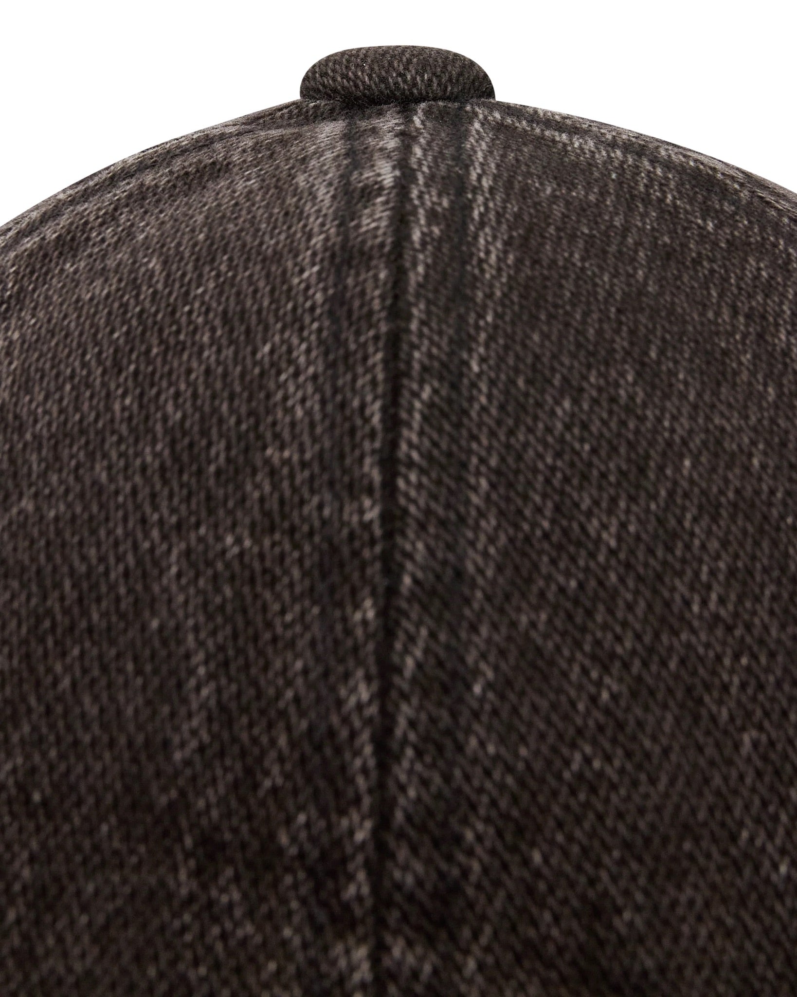 Dark Brown Aero 6 Panel Cap