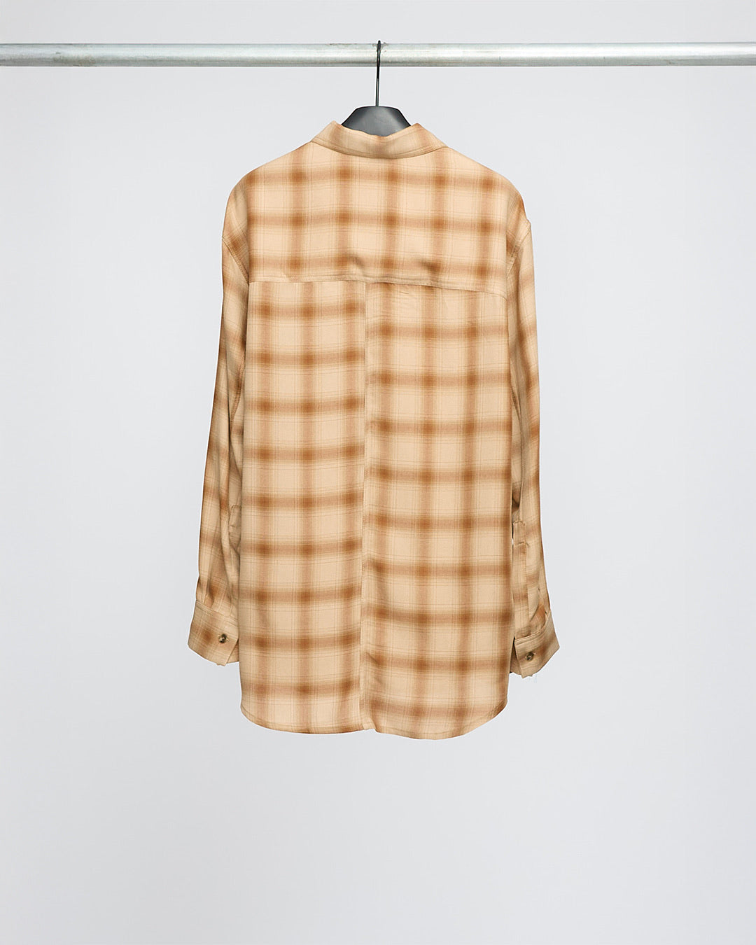 Camel L/S Oversized Shirt