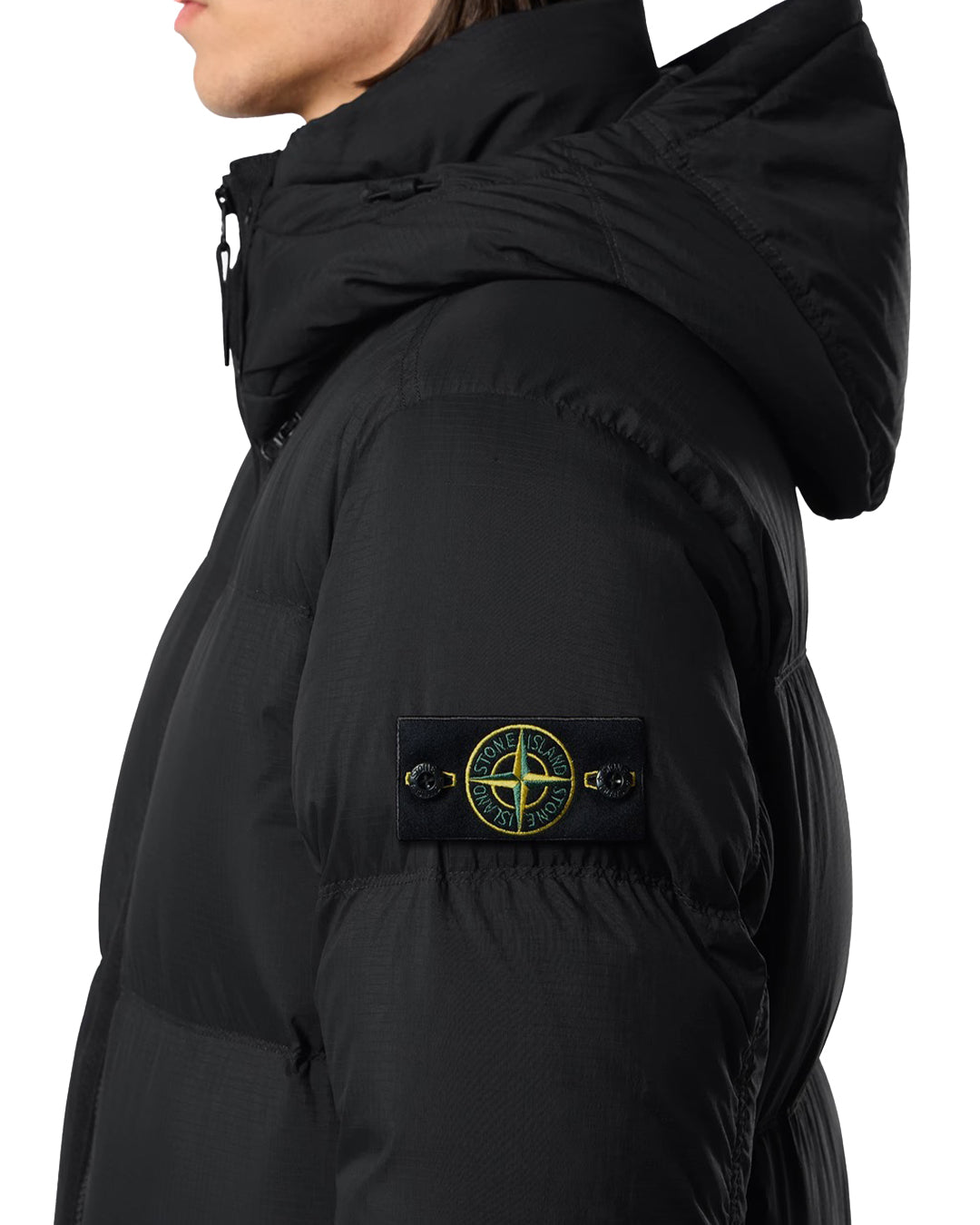 Black Matt Ripstop CORDURA Tear Resistant Down Jacket