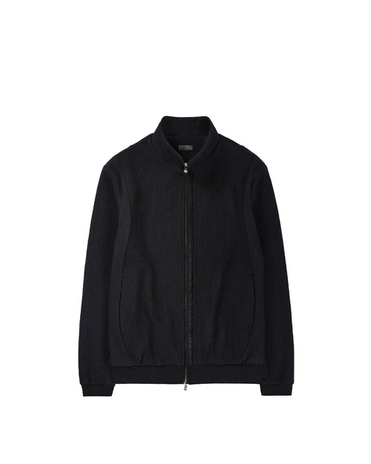 Black EP.10 01 Jersey Zip-Up